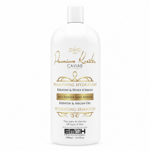 Premium Keratin Caviar Shampoing Hydratant à la kératine  sans sulfate - 1000ml
