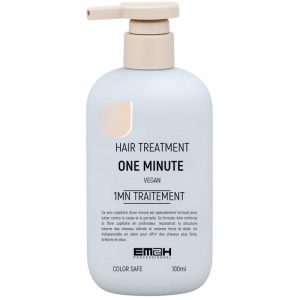 Biopeptides One Minute Treatment - Soin Réparateur Vegan pour Cheveux Bouclés, Abîmés, Colorés ou Défrisés