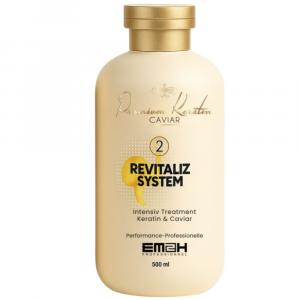 Premium Keratin Caviar Revitaliz System - Lissage brésilien au caviar - 500ml