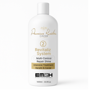 Premium Keratin Caviar Revitaliz System - Lissage brésilien au caviar - 1000ml