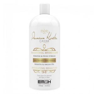 Premium Keratin Caviar Shampoing Hydratant à la kératine  sans sulfate - 1000ml