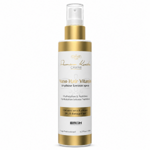Premium Keratin Caviar Nano Hair Vitamin - Spray Réparateur et Thermoprotecteur à la kératine